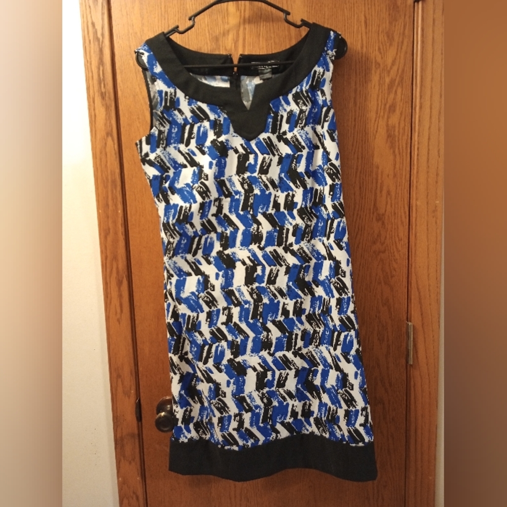 Blue Work Dress